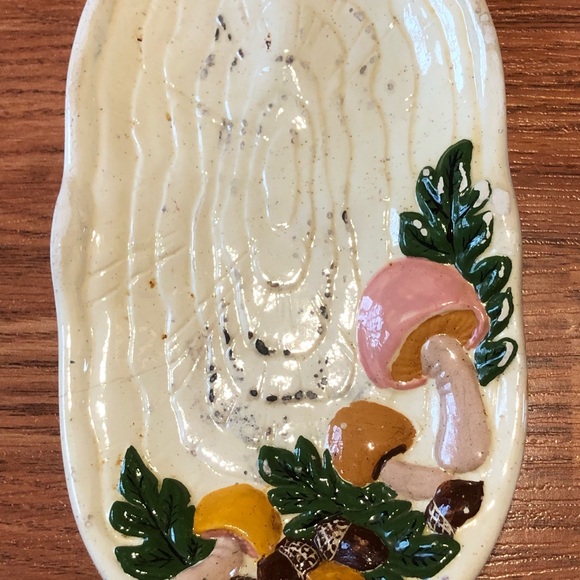 Mushroom napkin holder & spoon rest - Picture 7 of 8